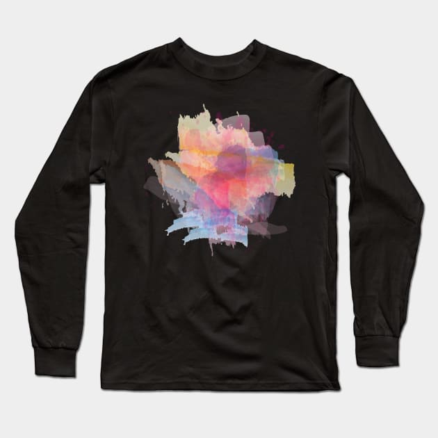 Colour Splash Long Sleeve T-Shirt by sfajar